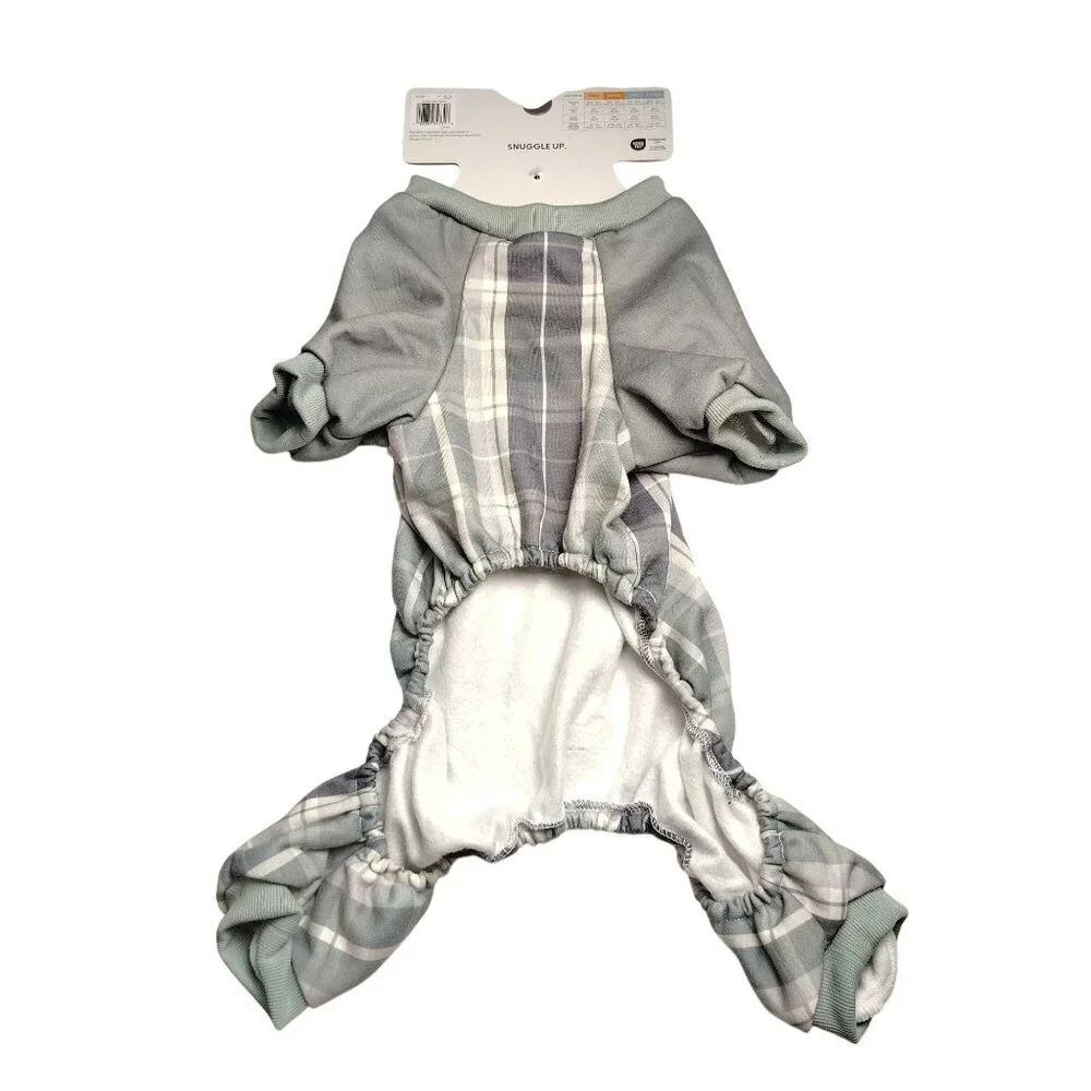 Koolaburra By UGG Xander Large Dog Pajamas With Green Plaid Design